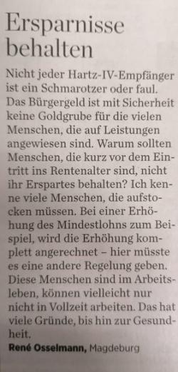 Zoff ums Bürgergeld! (gedruckt) Zoff ums Bürgergeld! (gedruckt)