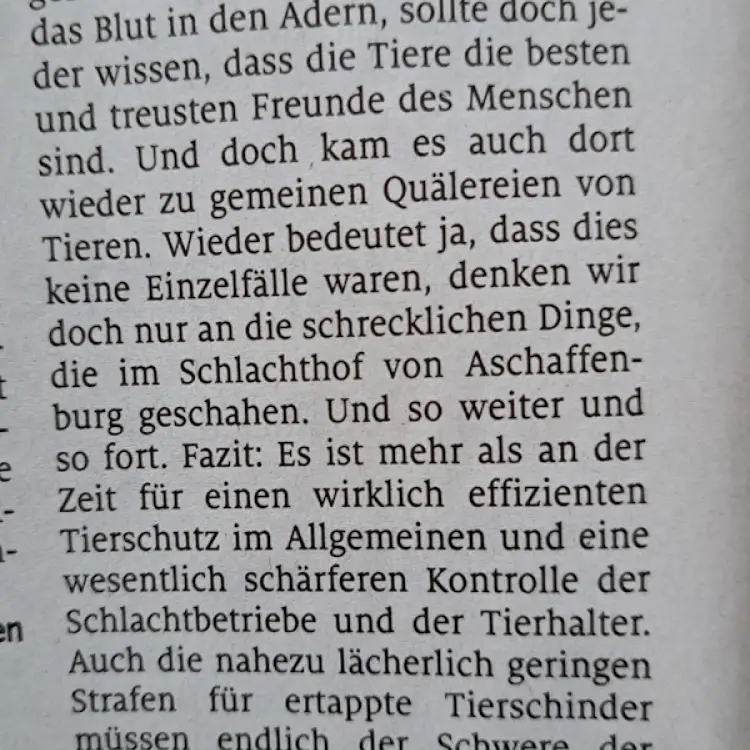 Stoppt die perversen Tierquäler - für einen effektiven Tierschutz – jetzt und sofort! (gedruckt)Ⓚ
